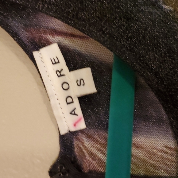 adore Peacock Dress Size Small - Picture 4 of 7